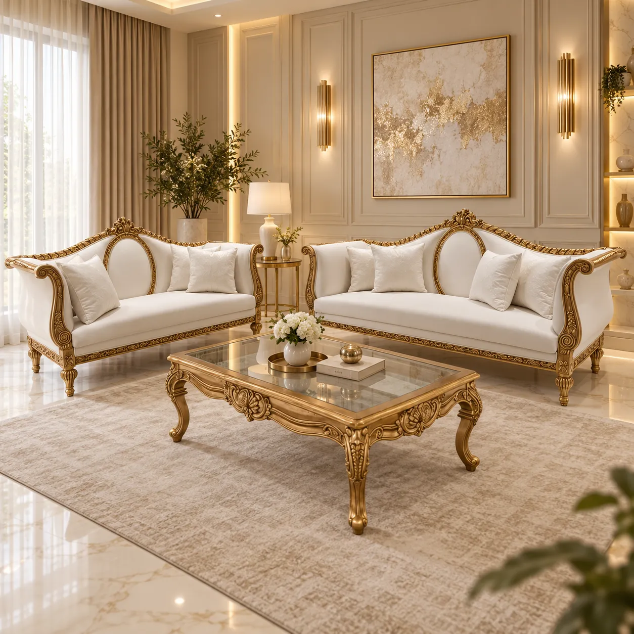 Queen’s Aura Sofa Combo