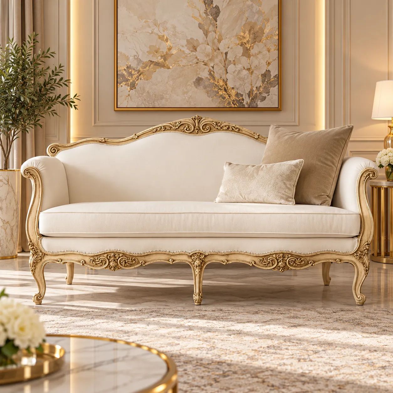 Royal Purity Sofa Set