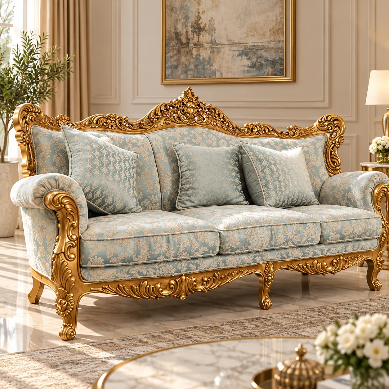 Artisan Crafted Sofa Set