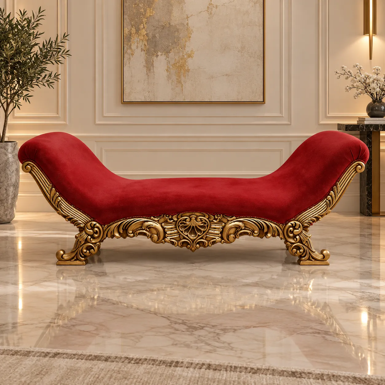 The Carved Keong Lounge Divan