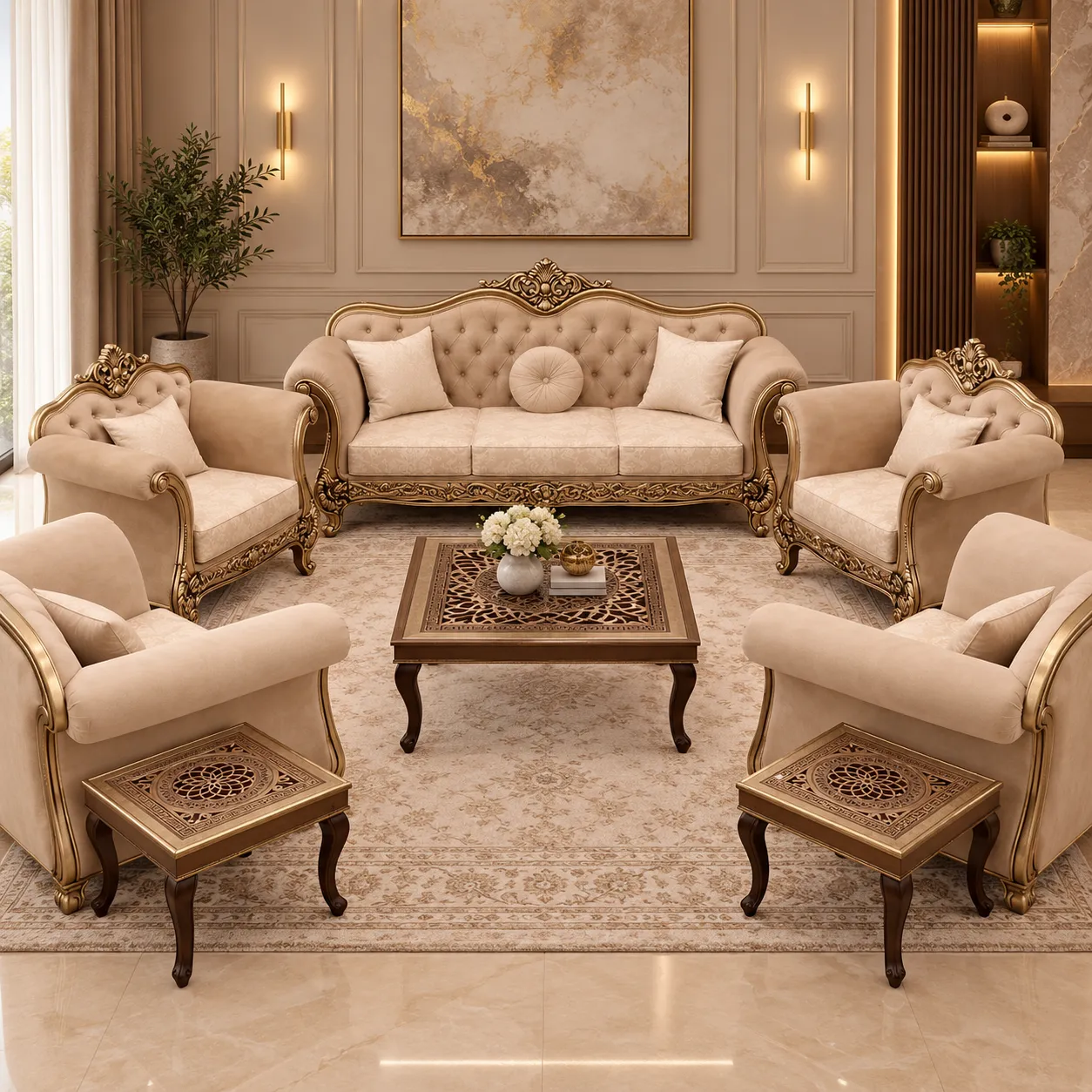 The Premium Shaper Sofa Set