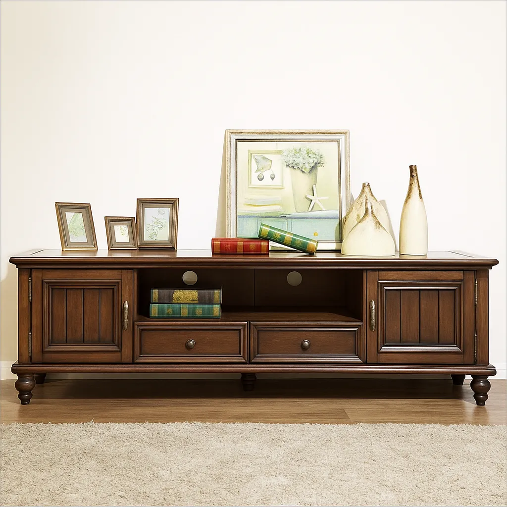 20251029_1329_Wooden The Windsor TV Rack