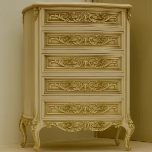 Classic Mahogany Five-Drawer Chest