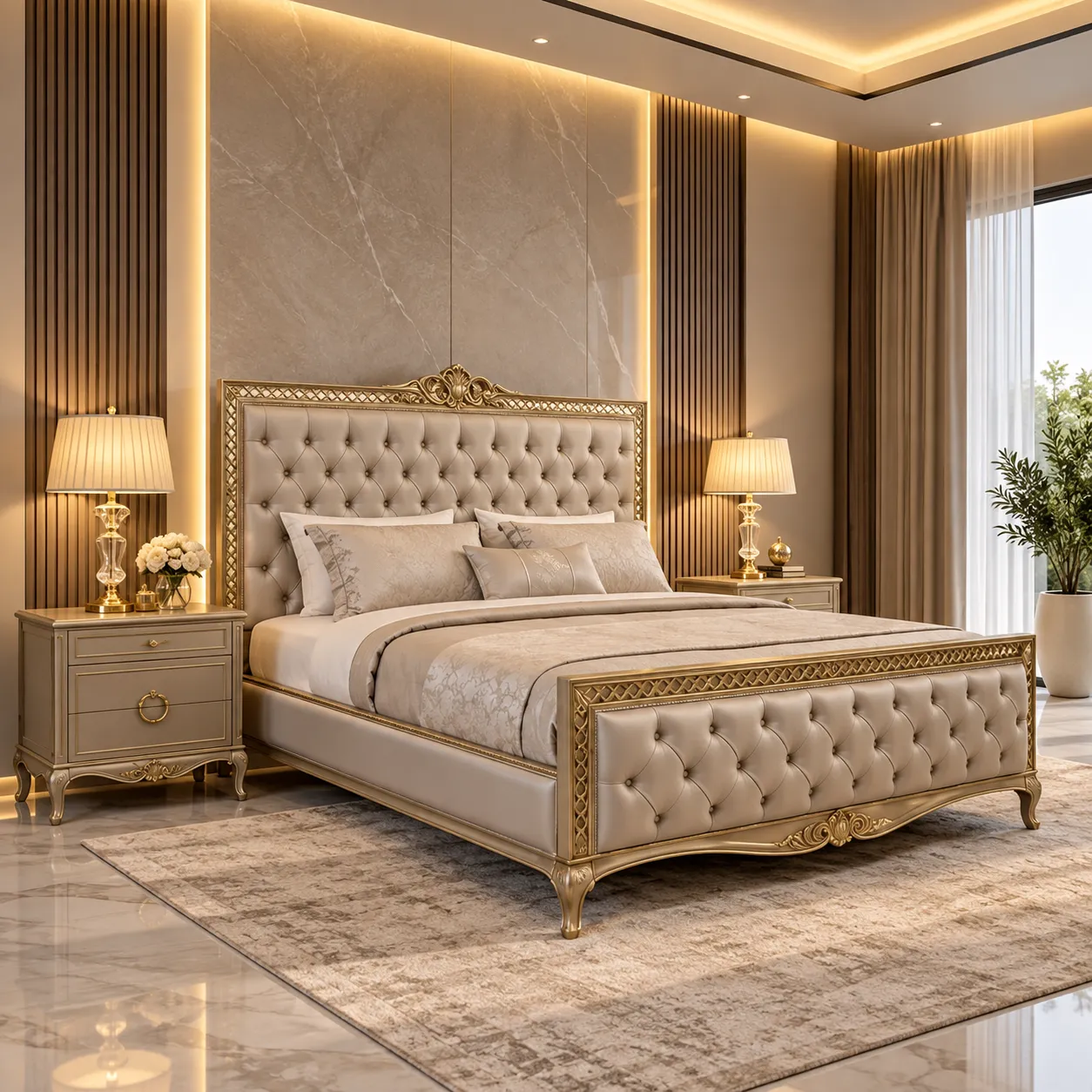 Aura Gold Edition Bedroom Set