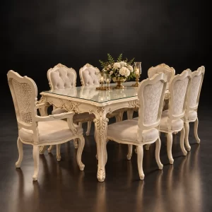 French Regency Pearl Dining Set