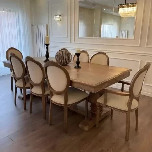 Versailles Heritage Oak Dining Set