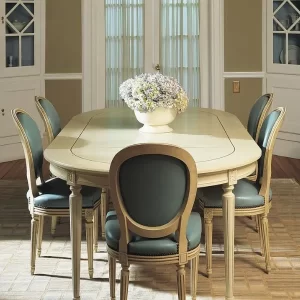 French Regency Azure Dining Set