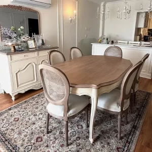 Provencal Cane Serenade Dining Set