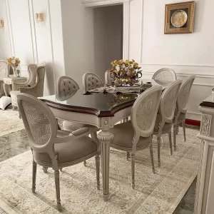 Provencal Heritage Cane Dining Set