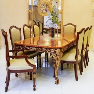 Majestic Victorian Gilded Dining Set