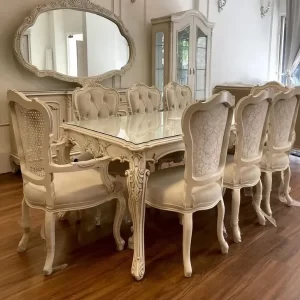 French Regency Pearl Dining Set
