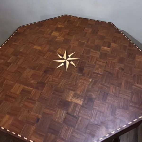 Mosaic Compass Side-Table