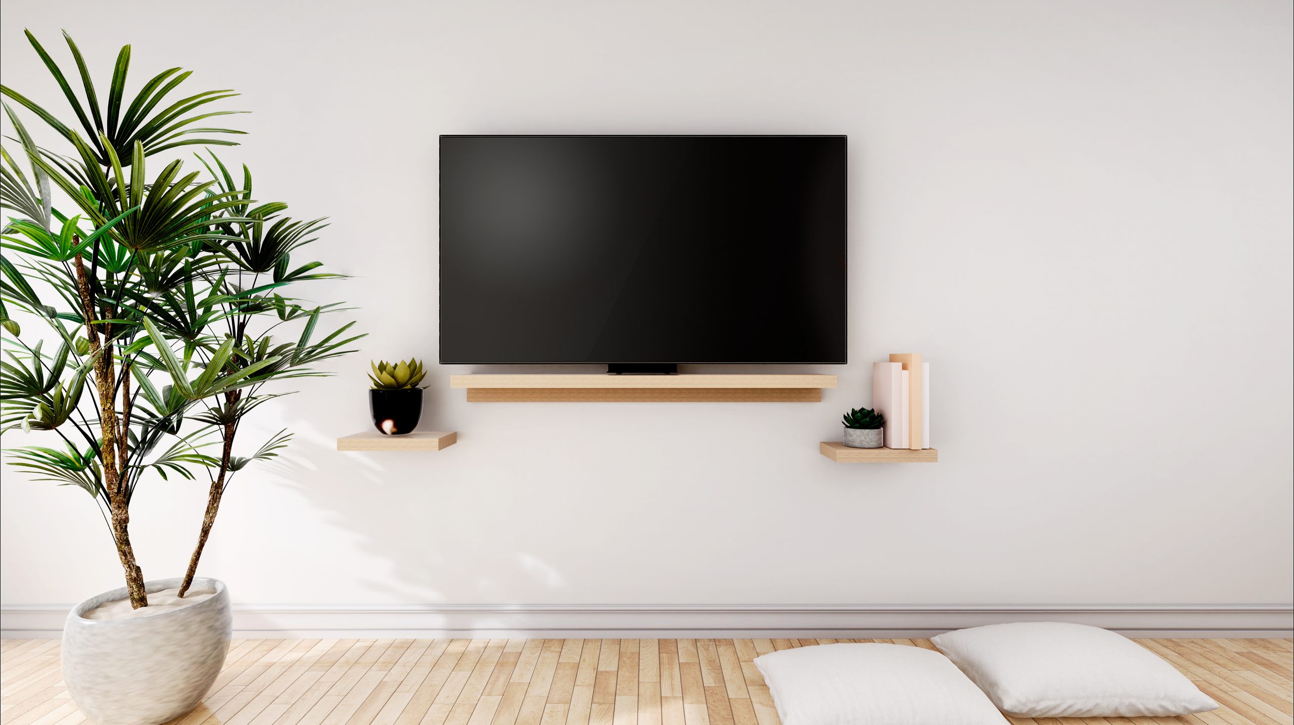 How to Use Wall-Mounted TV Racks to Save Floor Space