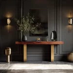 Beautiful Carved Console Table for Elegant Home Entrance